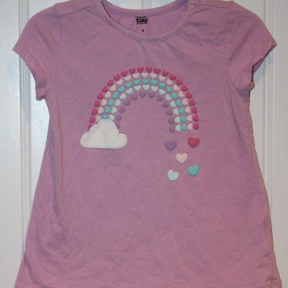 4/$20 🏷 KidHeadquarters Rainbow Tshirt Size 3 - Picture 2 of 2